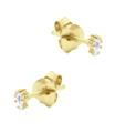 Beautiful CZ Crystal Silver Stud Earring STS-6239